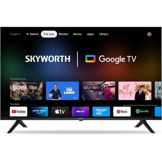 Skyworth 50 inch 4k UHD Android Google Smart Tv - 3 Years Warranty 