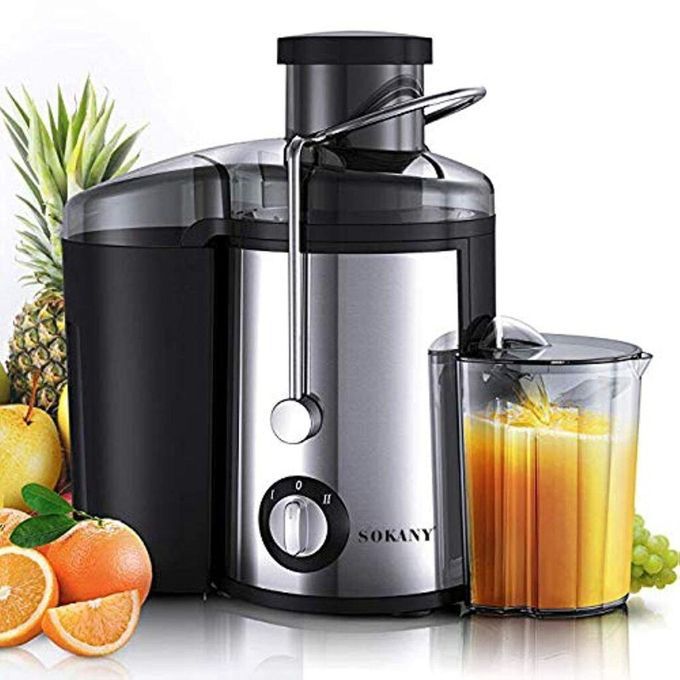 Sokany Juicer And Blender Extractor With Crystal Display Stainless Steel - Multicolor  thumbnail 2