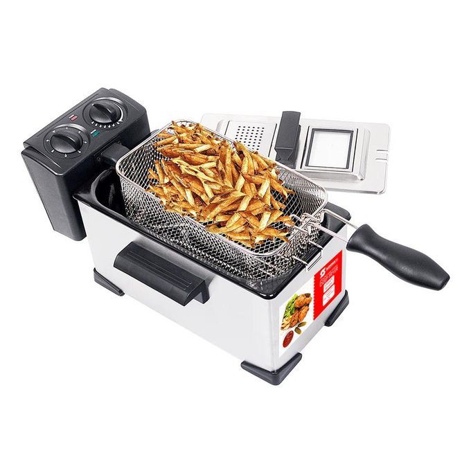 Sayona 3.5L / 3.5 Litres Deep Fryer 4566 - Silver 