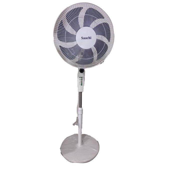 Saachi 16 Inch Electric Stand Fan With Remote Control-White  thumbnail 4