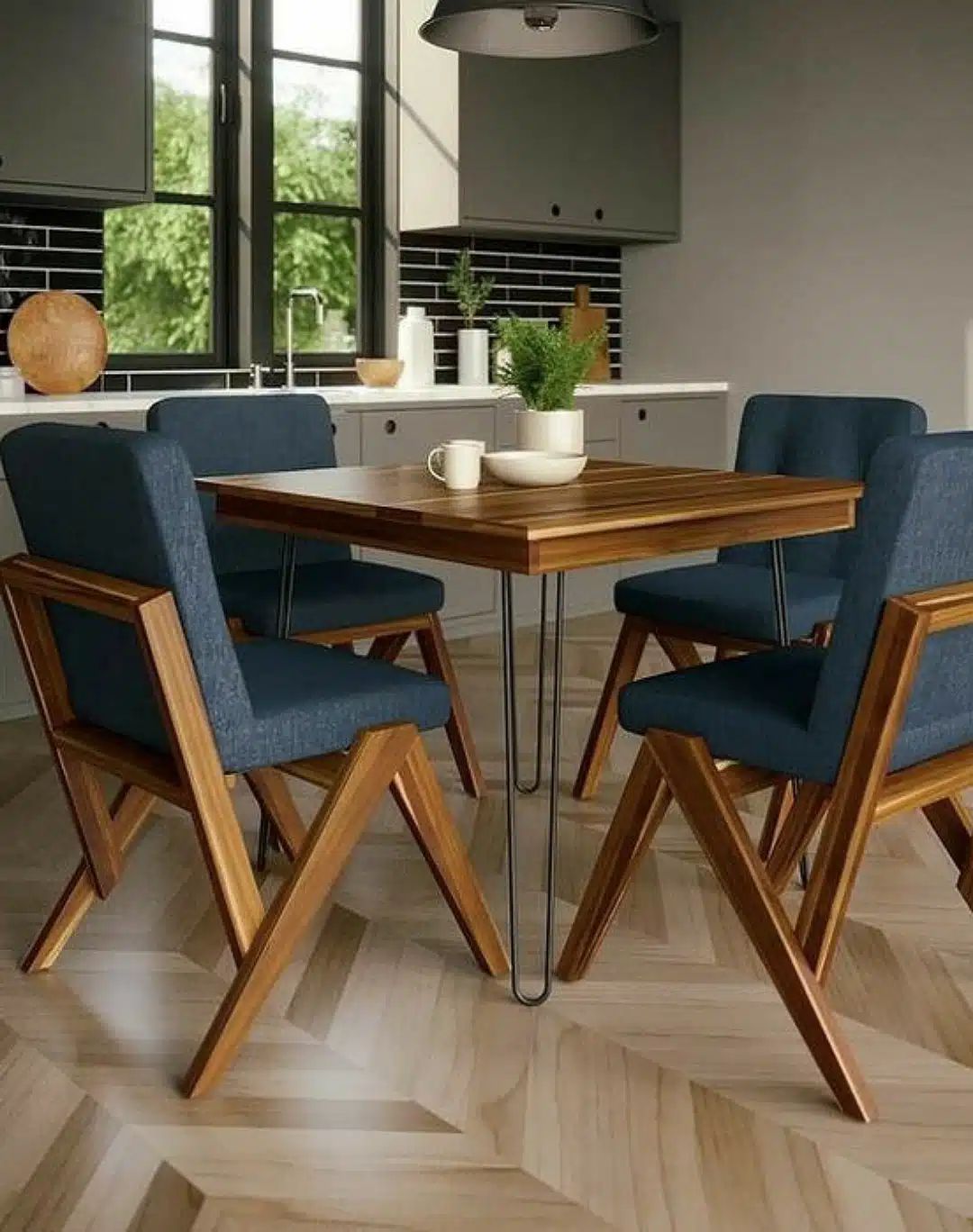 Kumo 4 seater Dining set  thumbnail 2