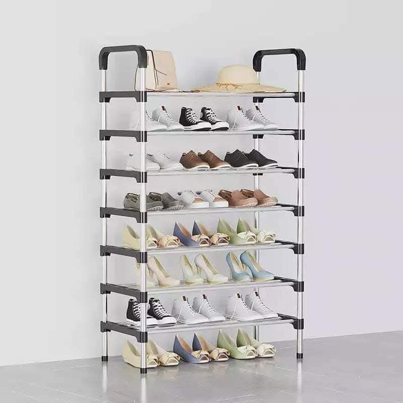  10-Tier Portable Shoe Rack Organizer – Large Capacity Storage Shelf