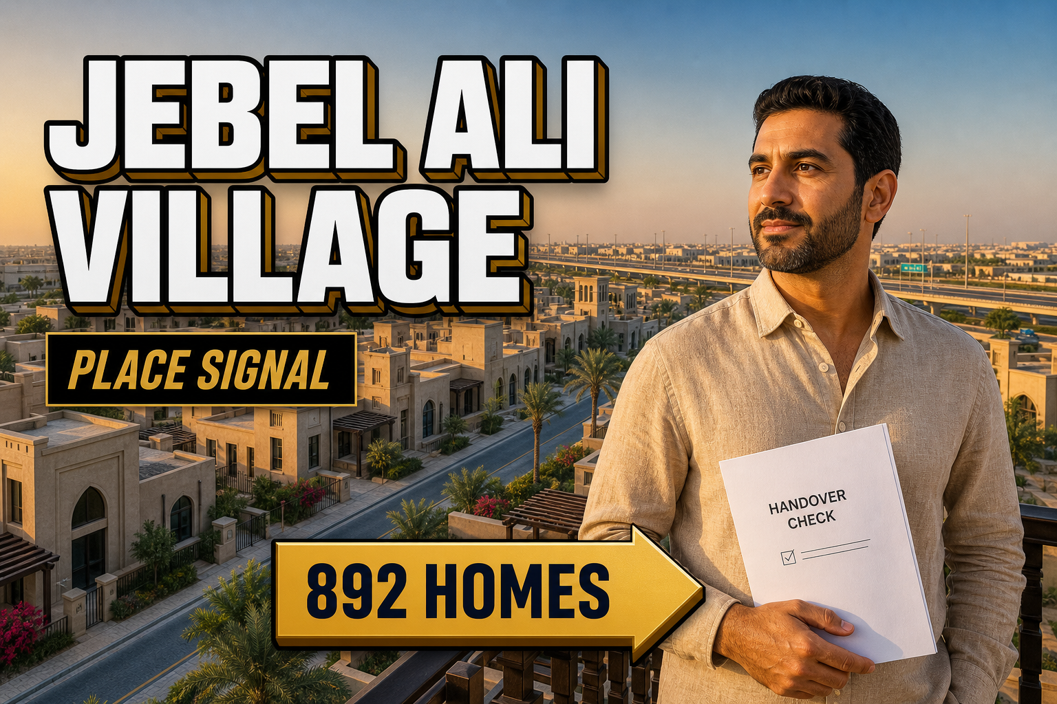 Cover image: Jebel Ali Village: 892 Homes, Not Done