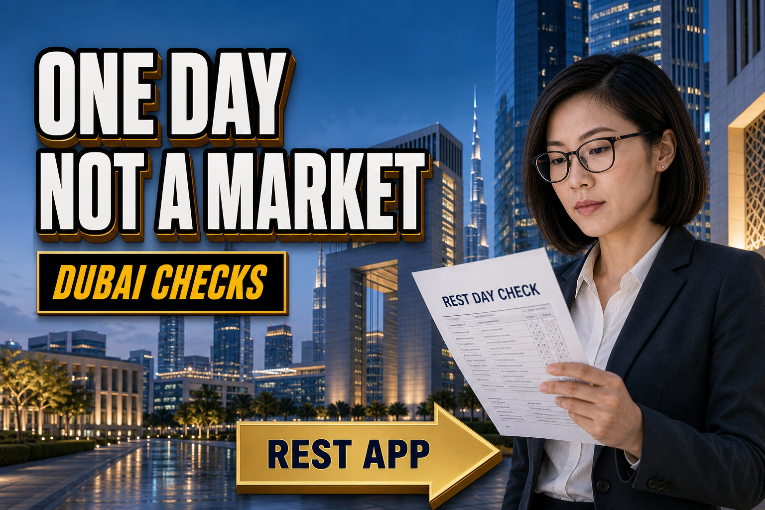 Cover image: Dubai REST: One Day Is Not a Market