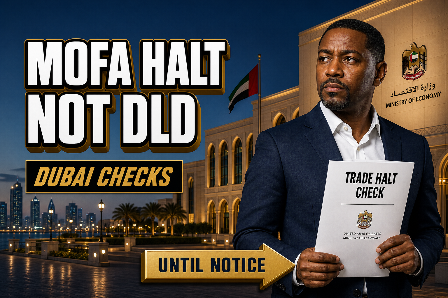 Cover image: A MoFA Halt Is Not a DLD Circular