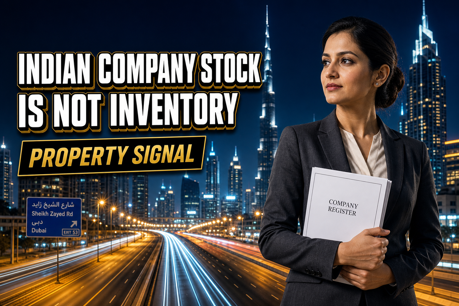 Cover image: Indian Company Stock Is Not Inventory