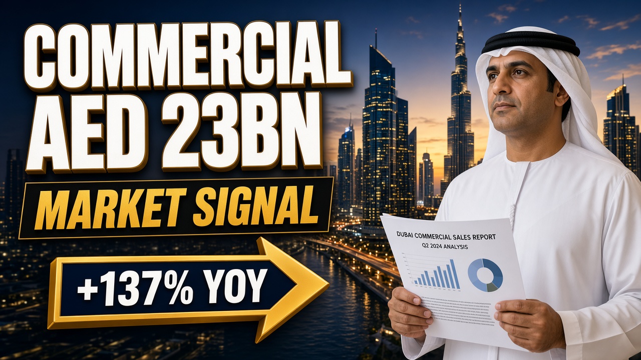 Cover image: AED 23bn Commercial Sales: Reading Dubai's Office and Shop Boom