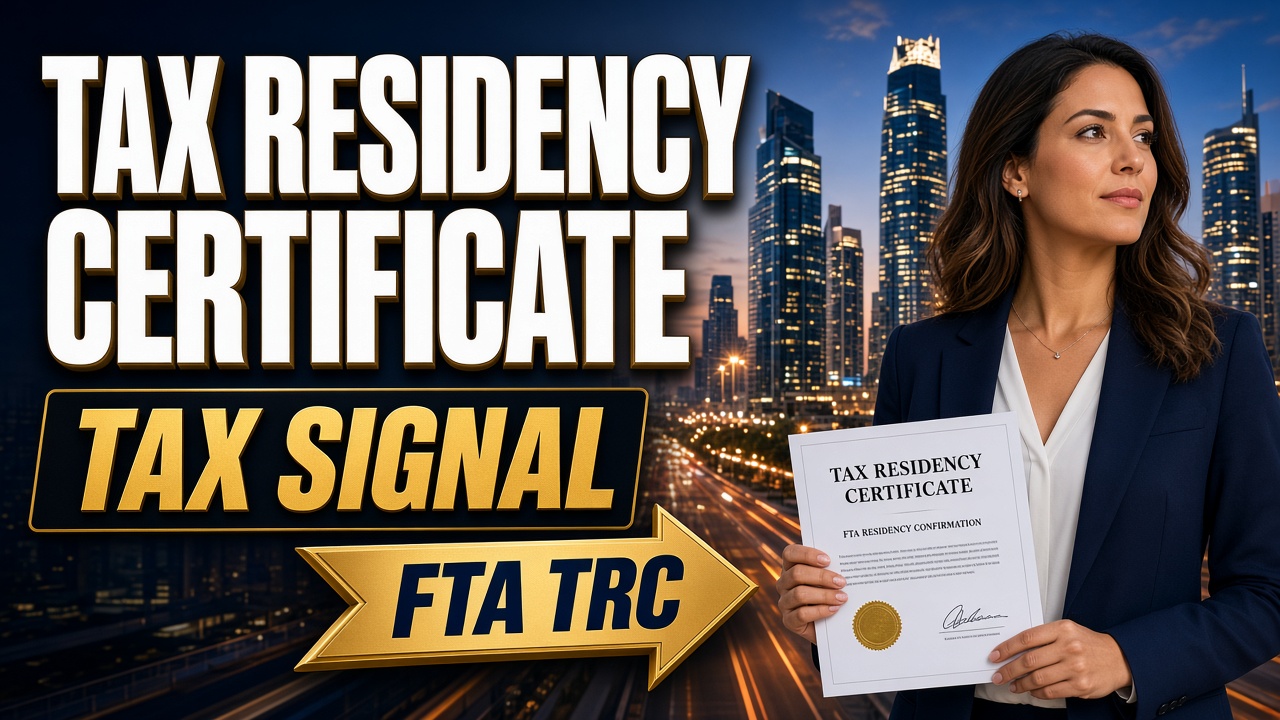 Cover image: Tax Residency Certificate: How UAE Tax Residence Works for Property Investors