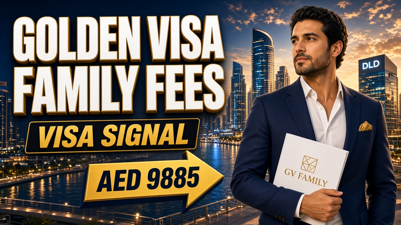 Cover image: Golden Visa Family Fees on the DLD Investor Card