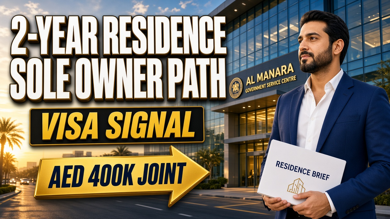 Cover image: DLD 2-Year Investor Residence: Sole Owner Rules