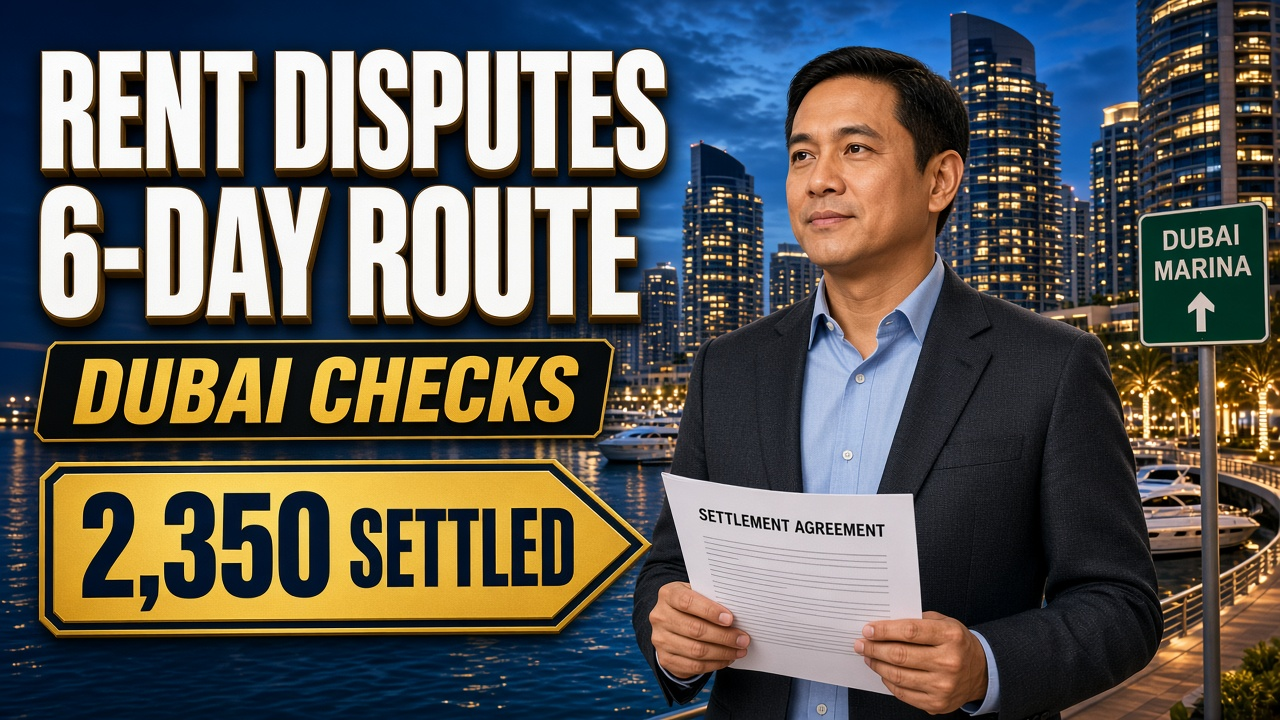 Cover image: Rental Disputes in Dubai: The 6-Day Settlement Route