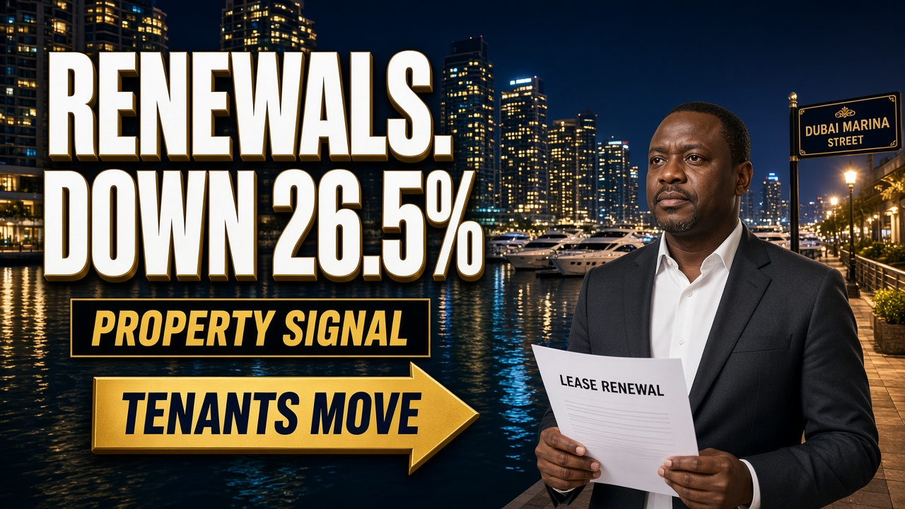 Cover image: Dubai Rent Renewals Drop 26.5% as Tenants Shop for Terms