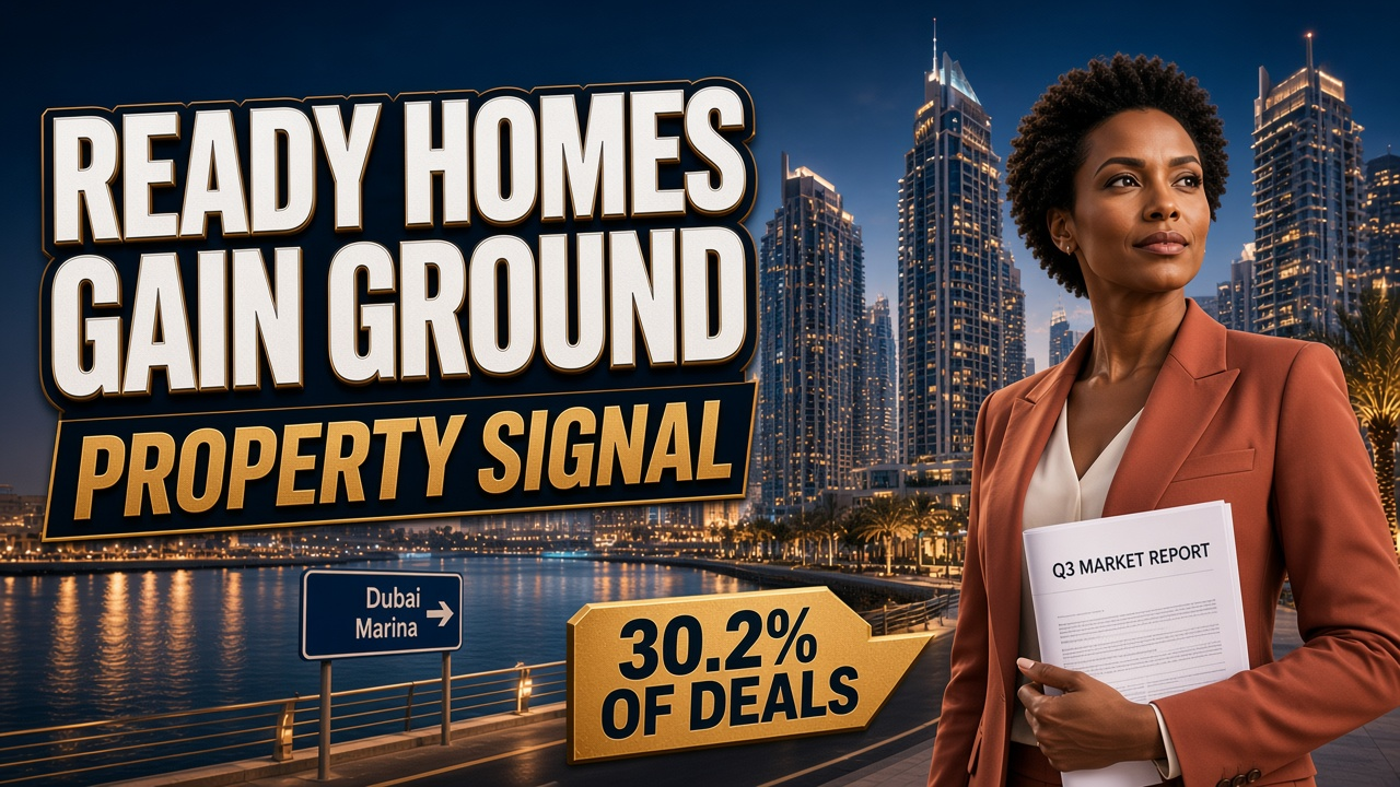 Cover image: Ready Homes Gain Ground as Dubai's Off-Plan Market Cools