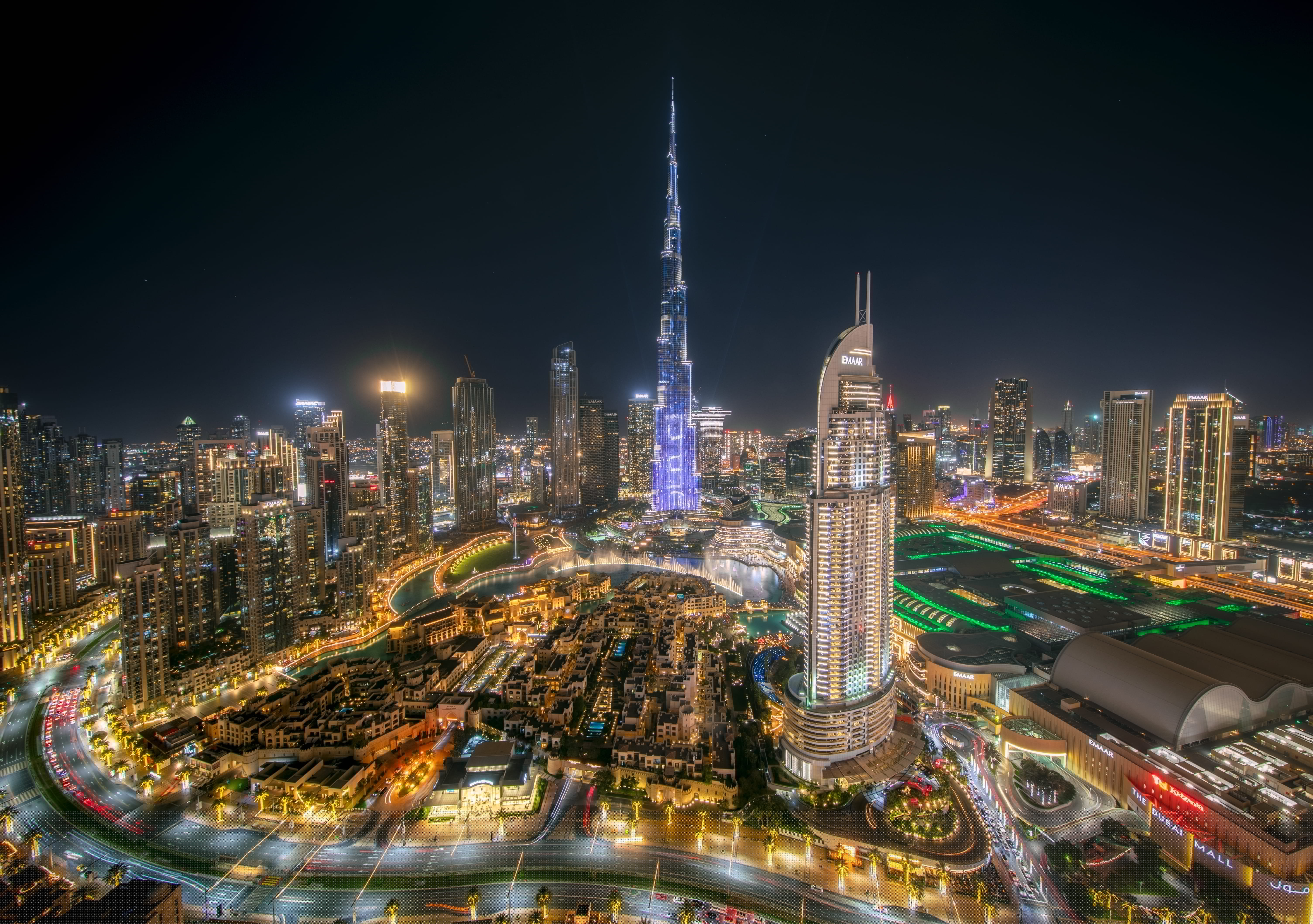 Official Government of Dubai Media Office photograph issued with the 20 August 2026 H1 completions release
