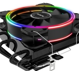 ENFRIADOR ALSEYE H120T 120MM HORIZONTAL / PC GAMING CPU COOLER RGB.