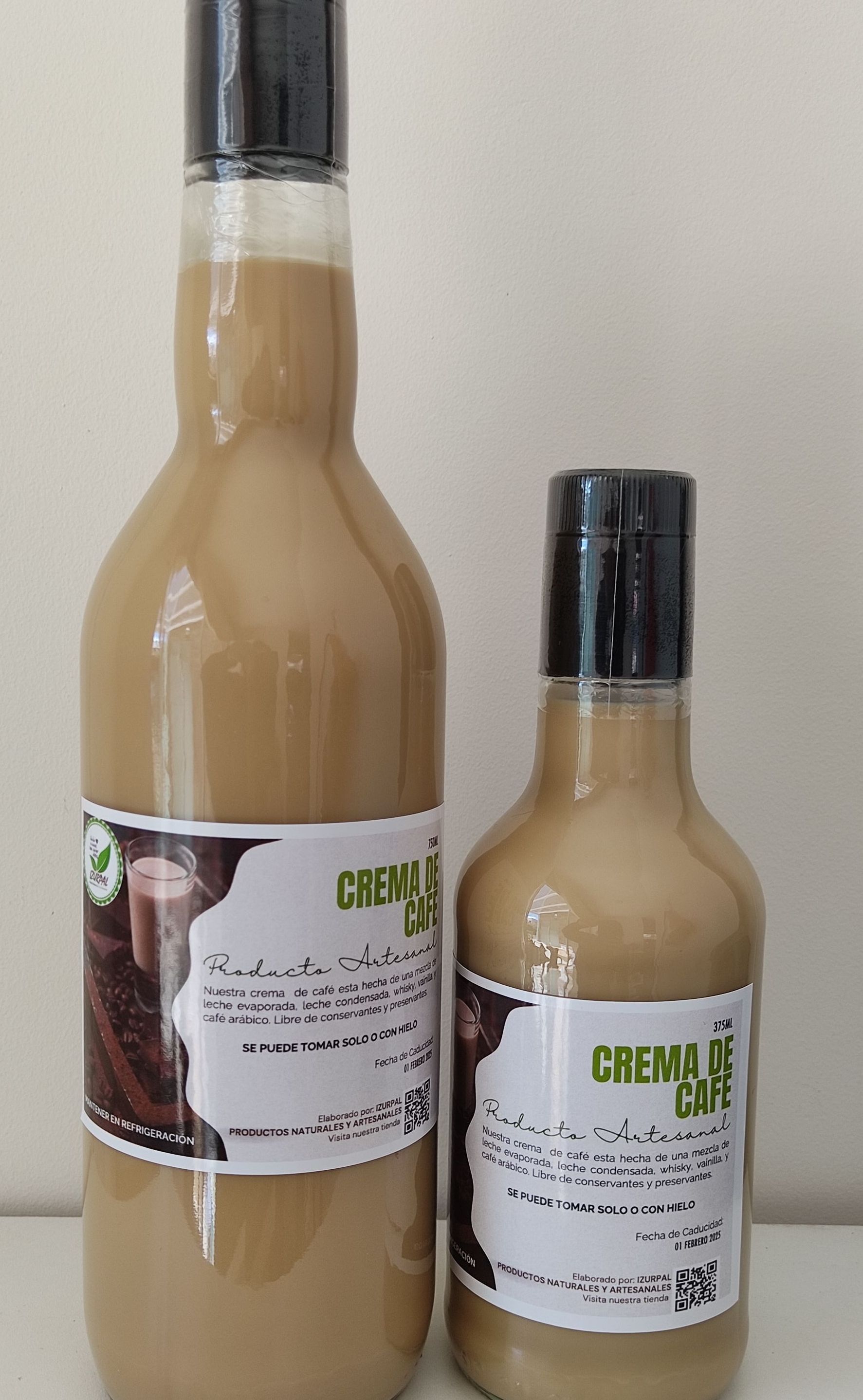 CREMA DE CAFÉ 750ML