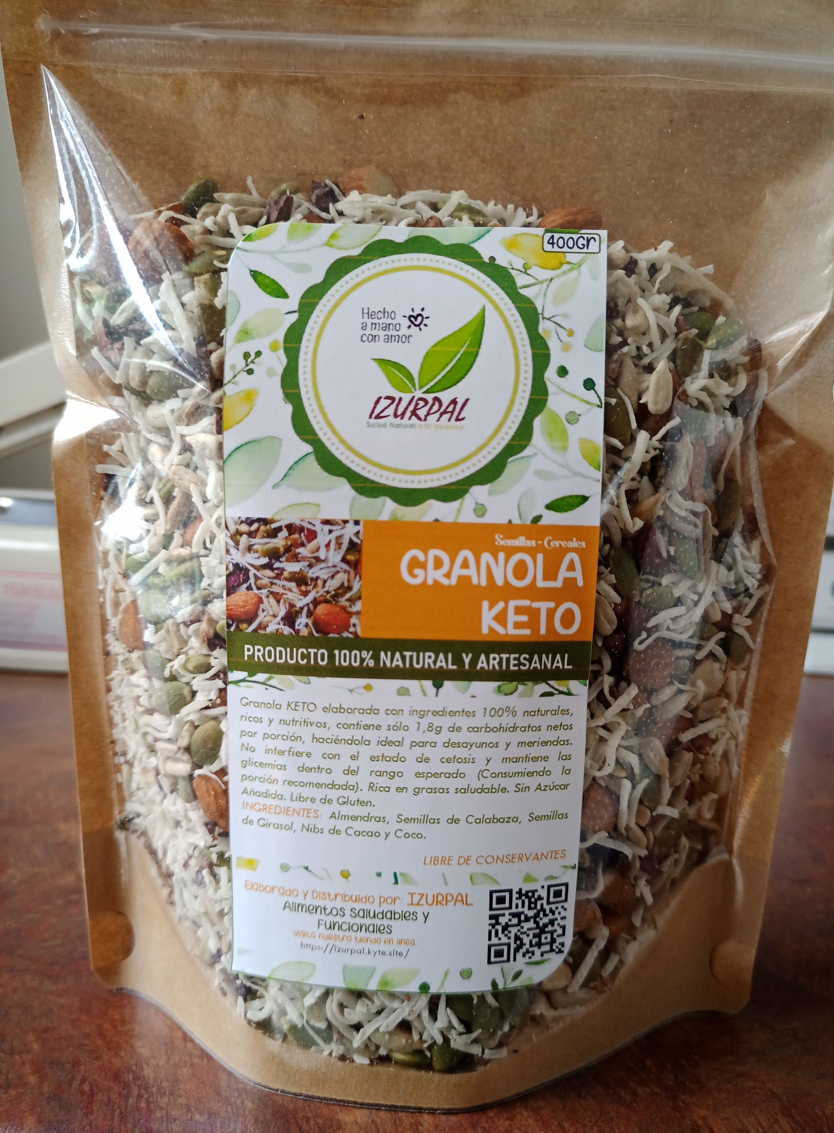 GRANOLA KETO 400GR