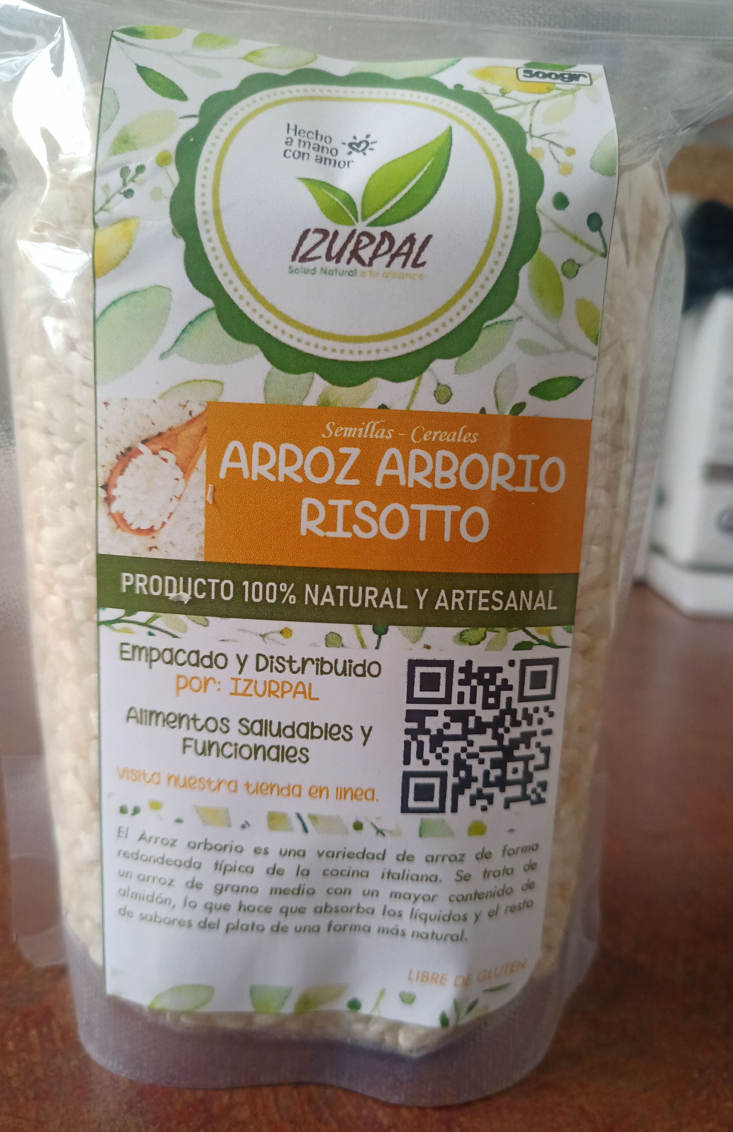 ARROZ ARBORIO RISOTTO 500GR