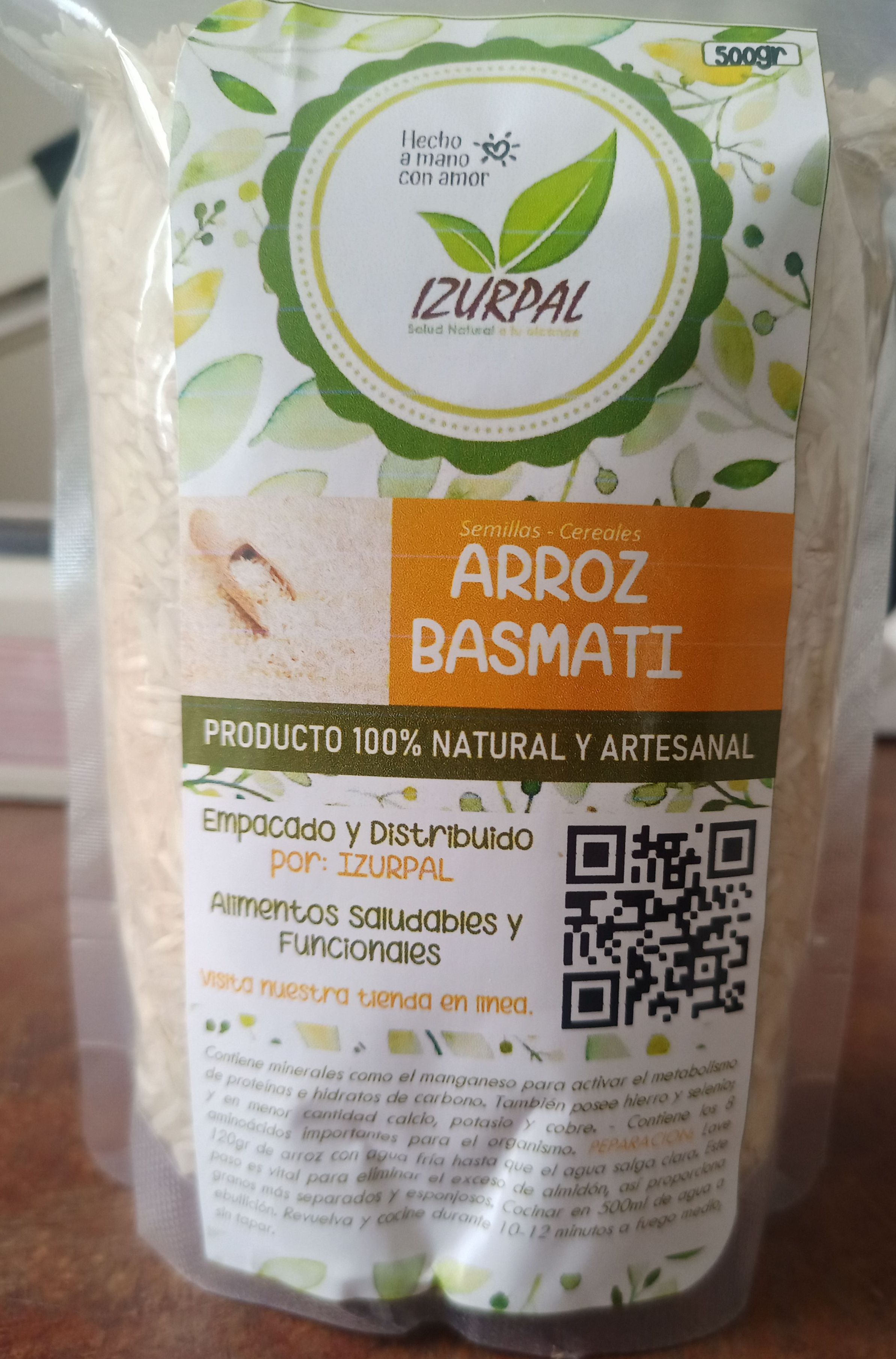 ARROZ BASMATI 500GR