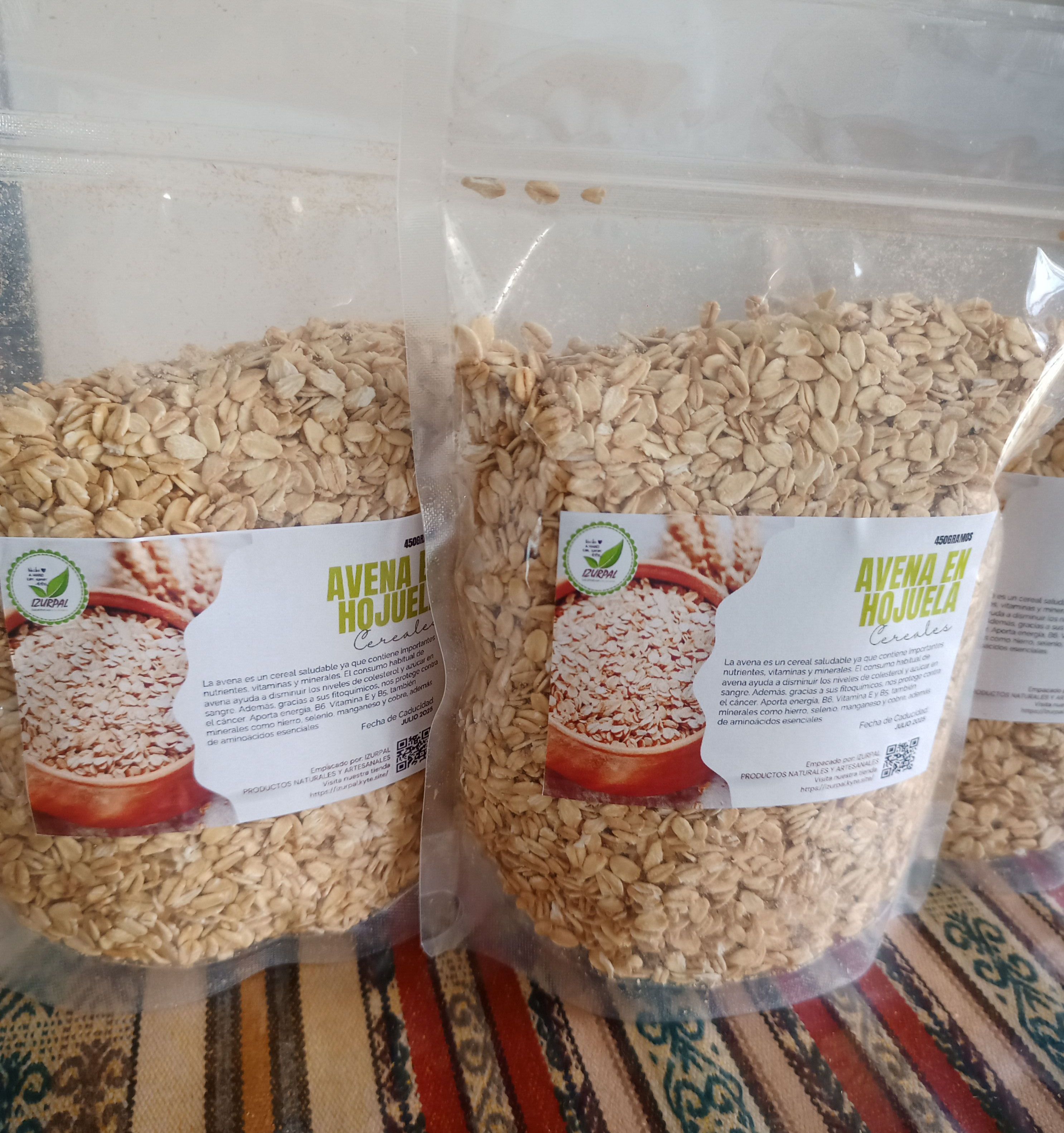 AVENA HOJUELAS 450GR