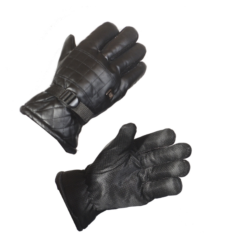 *Guantes EcoCuero Con Piel