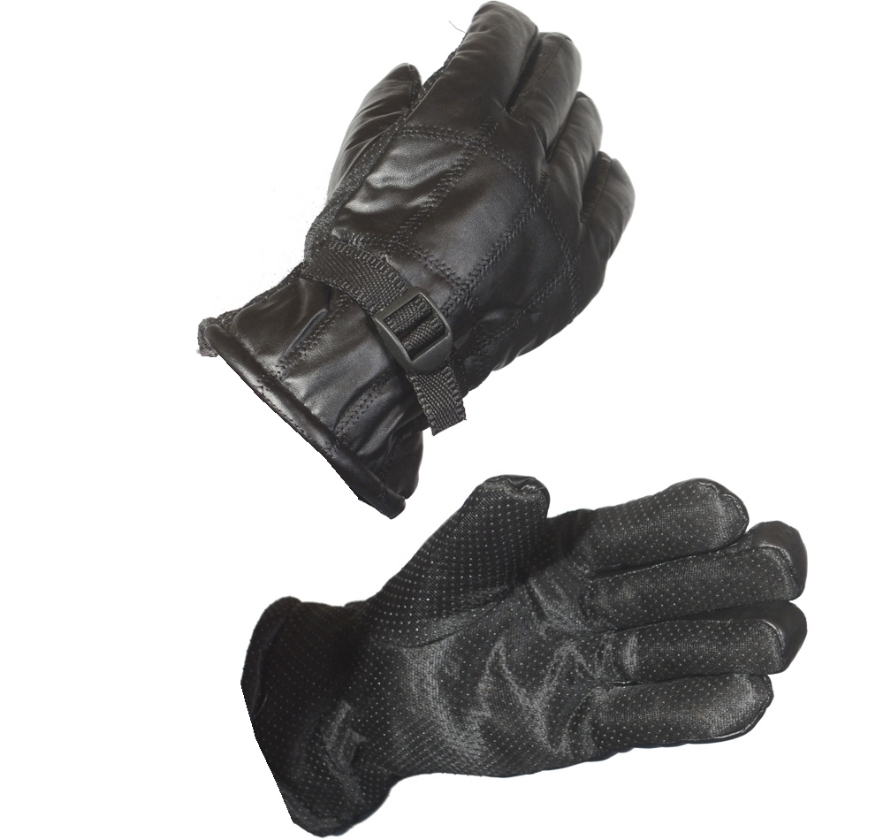 *Guantes EcoCuero Con Piel