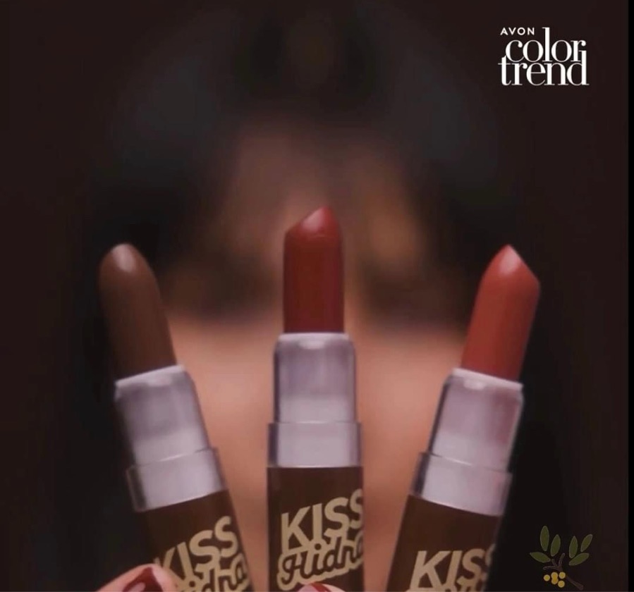 Batom Kiss Hidra Chocolate Avon