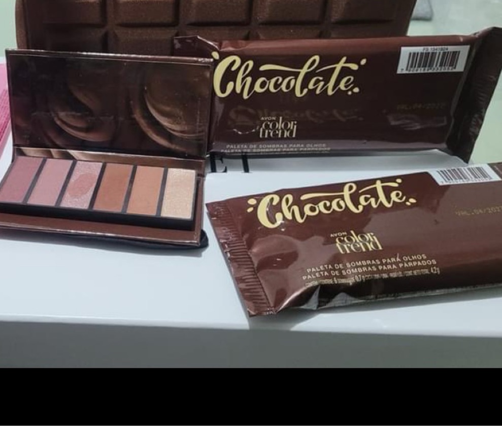 Paleta sombra chocolate Avon 