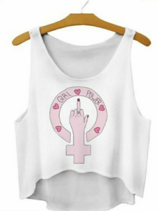 Girl Power Tank Top - Small/medium