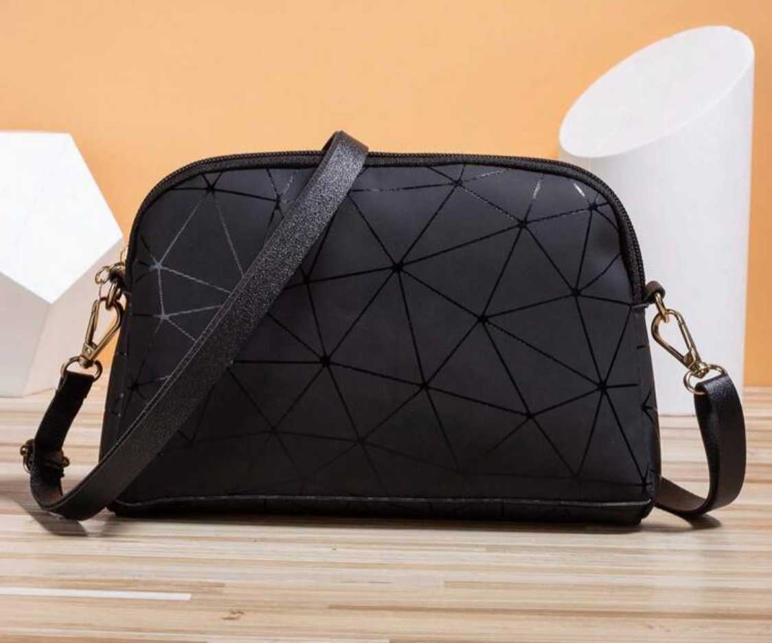 Dome Bag PU Black Zipper