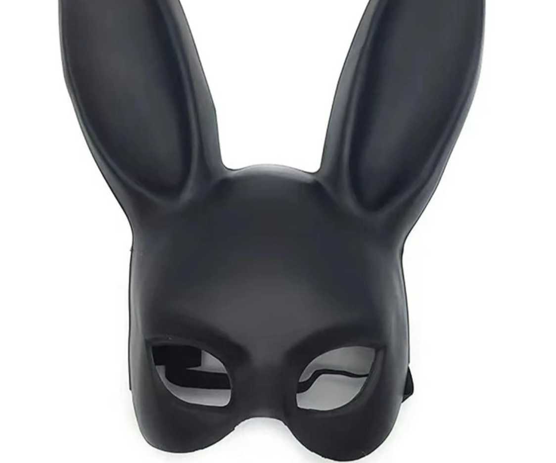 Bunny Girl Ear Mask - BLACK