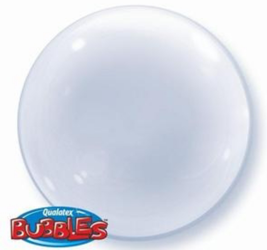 24" Deco Bubble Clear