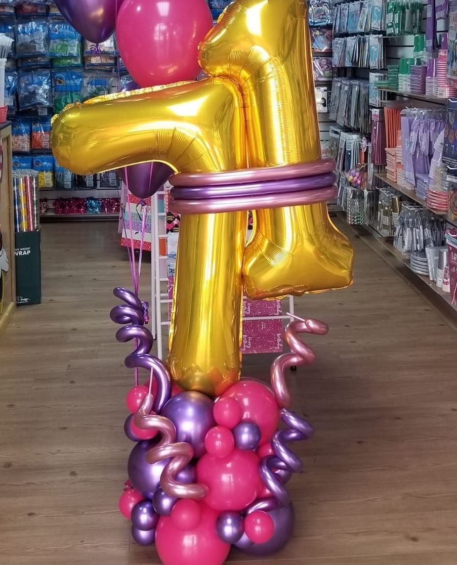 Balloon Marquee Double digit