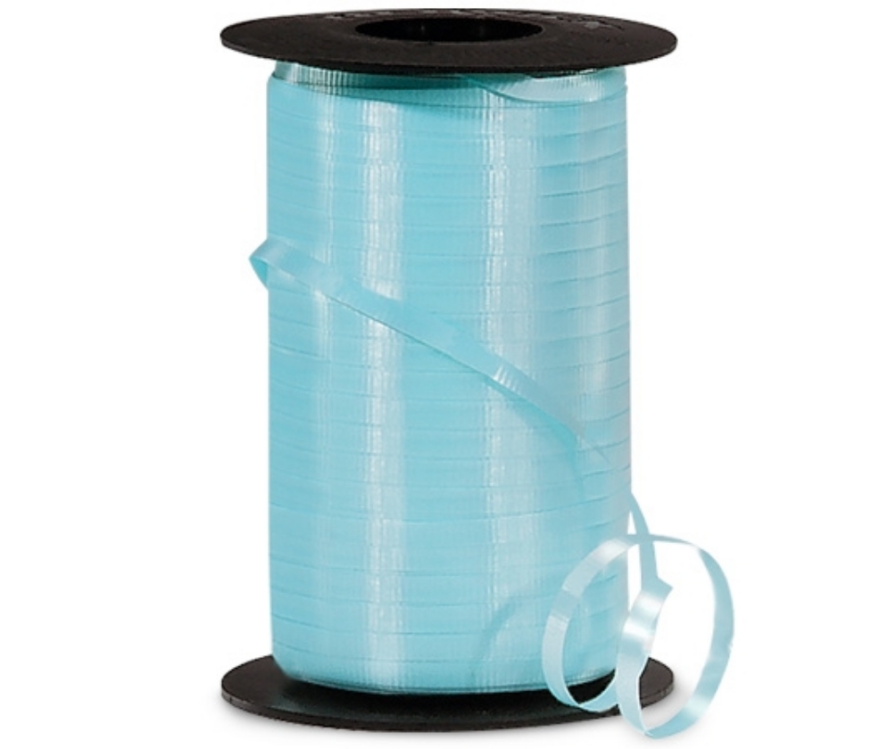 Aqua Curling Ribbon-500 yards