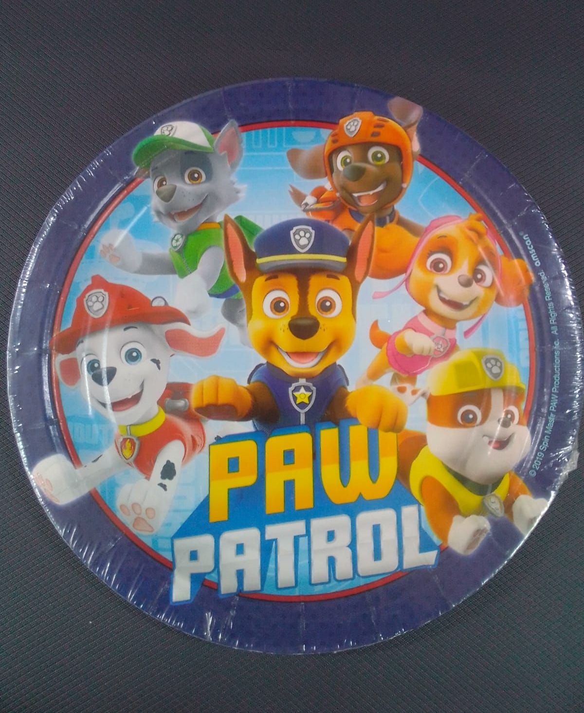 7" Paw Patrol Paper Plates-8ct