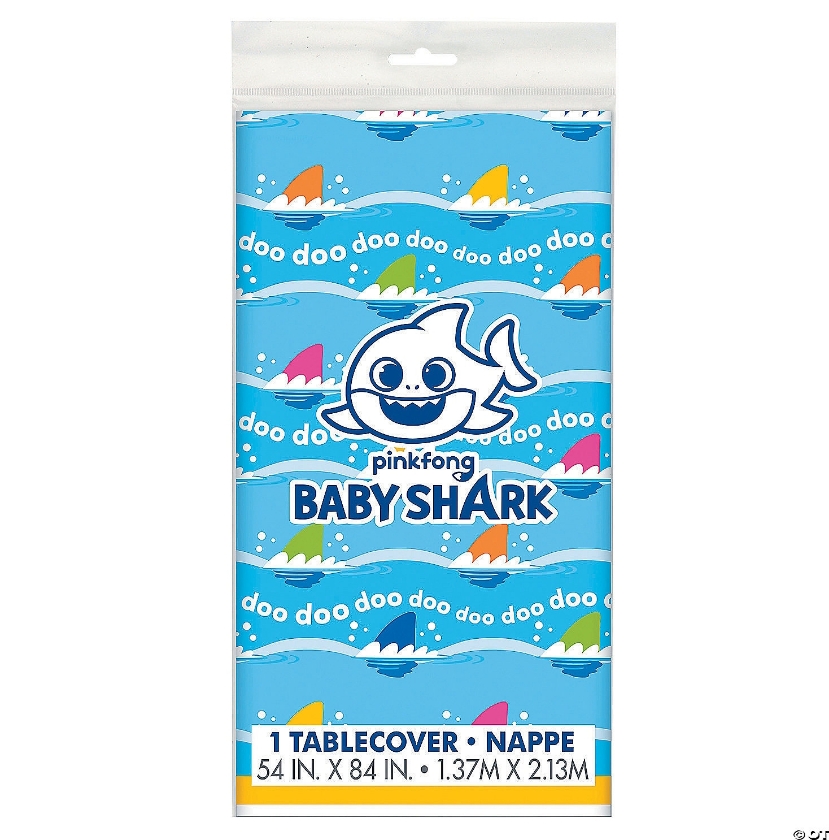 Baby Shark Plastic Tablecover