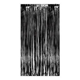 Black Foil Curtain 