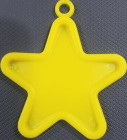 1 oz Star Yellow Balloon Weight