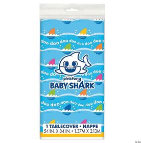 Baby Shark Plastic Tablecover