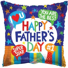 18" Happy Father's Day Message