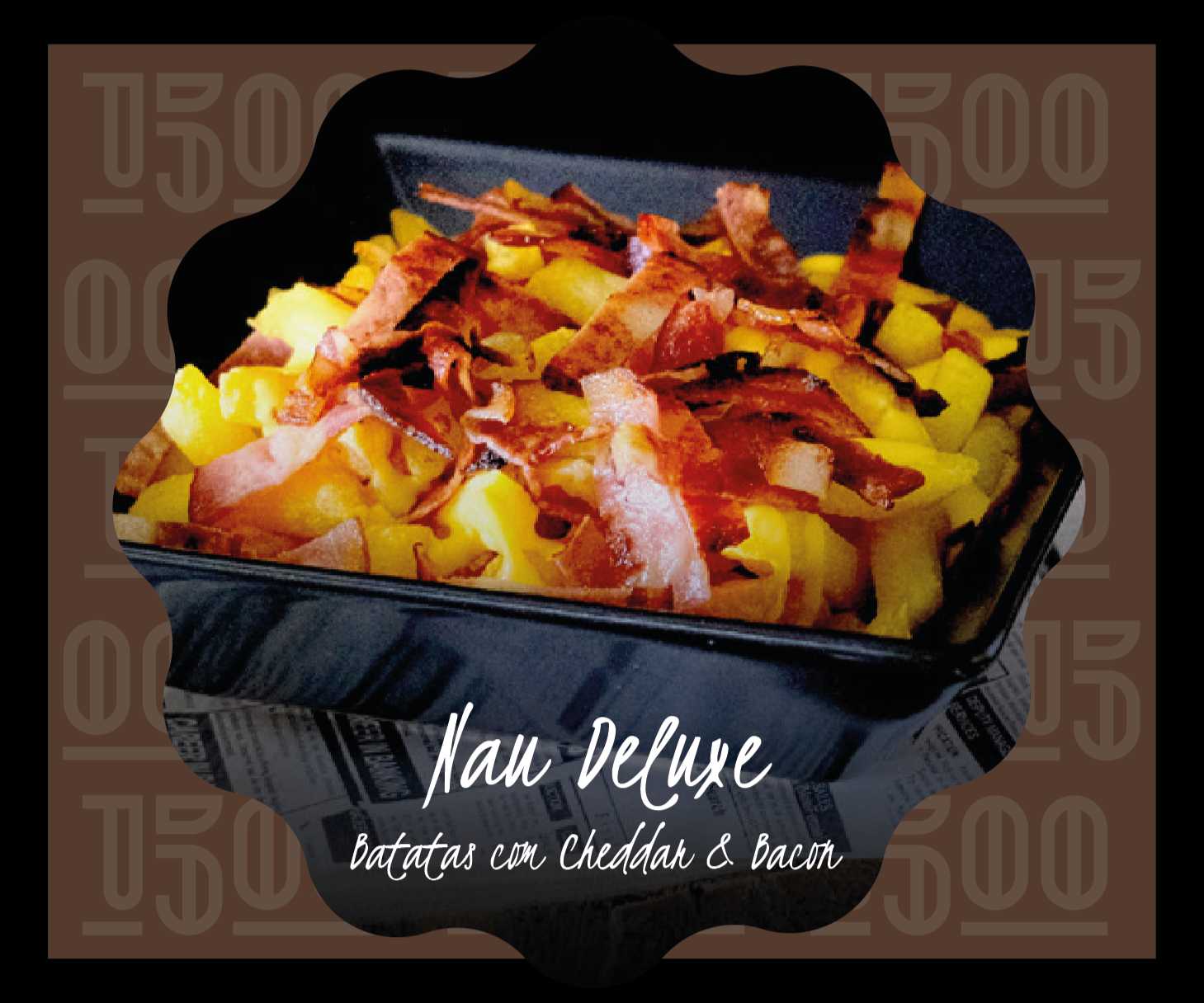 Nau Deluxe Batatas Cheddar & Bacon