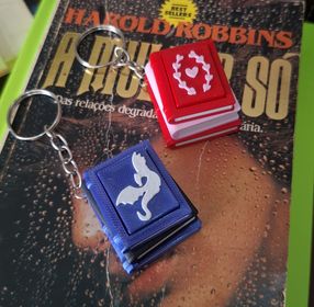 Capa de "Chaveiro Minilivros Sensoriais Clicáveis", de Impressão 3D