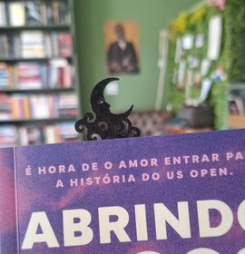 Capa de "Marca Página Lua", de Impressão 3D