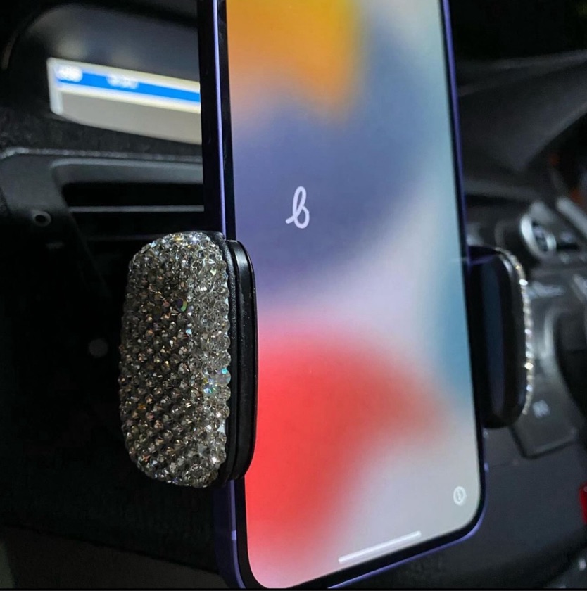 Rhinestone Phone Holder