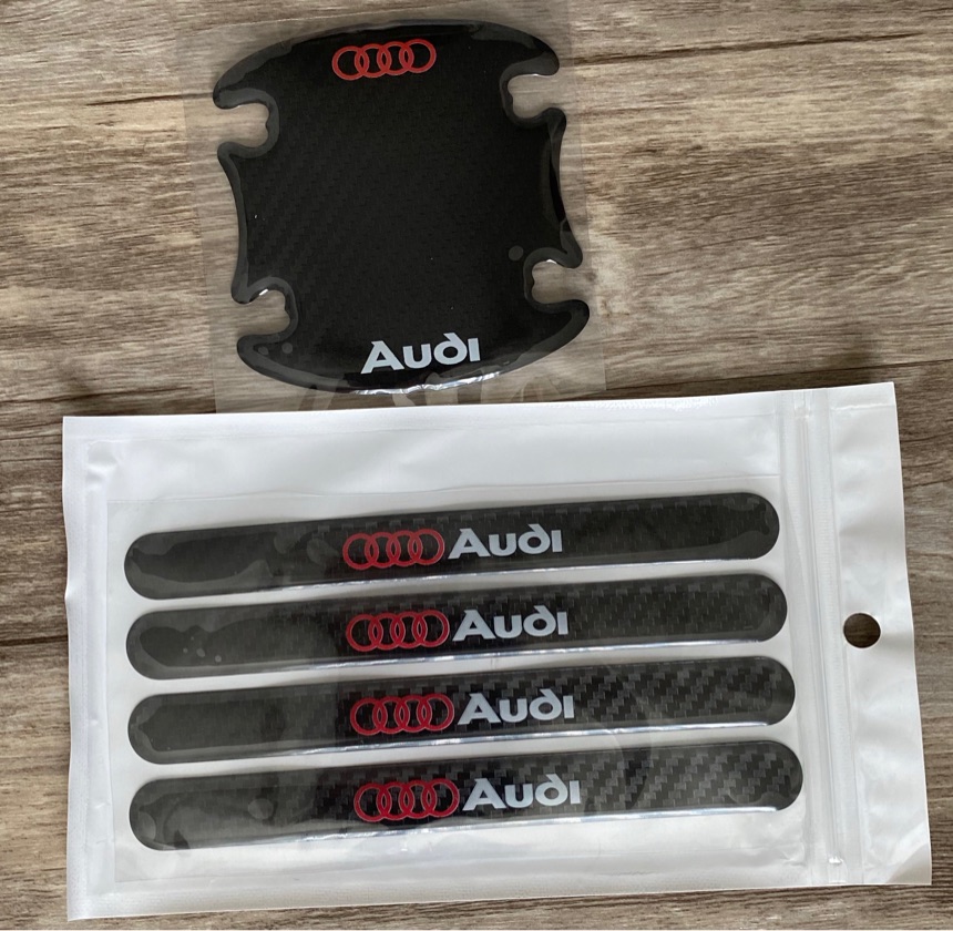 Audi door handle protective strips