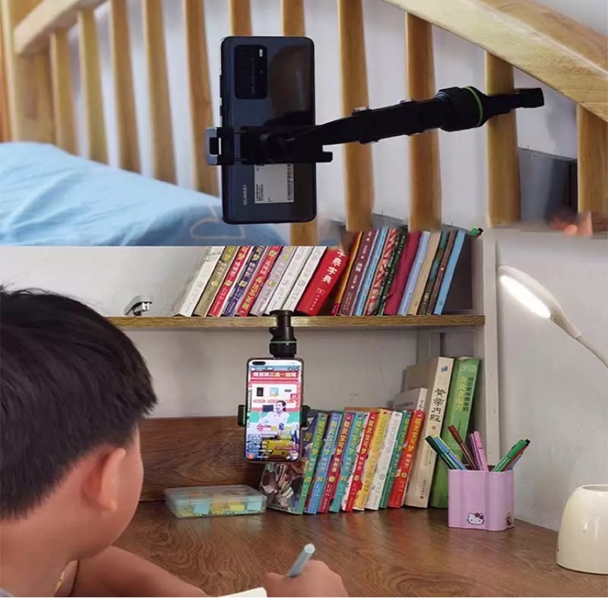 360 degree mirror phone holder