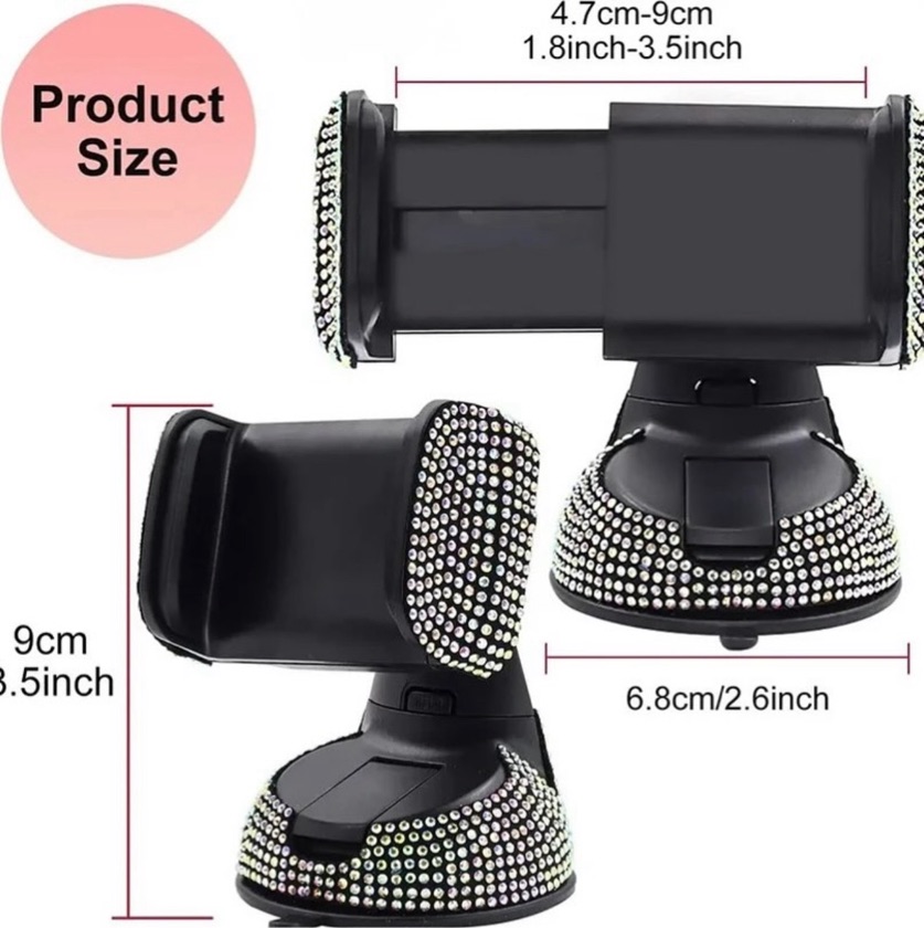 Rhinestone Phone Holder