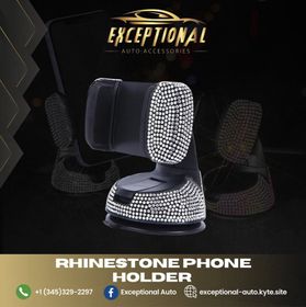 Rhinestone Phone Holder