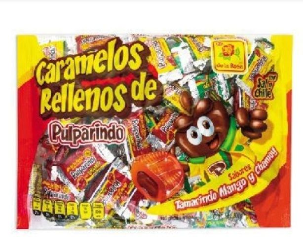 Dlr Caramelo Relleno de Pulparindo 100pc