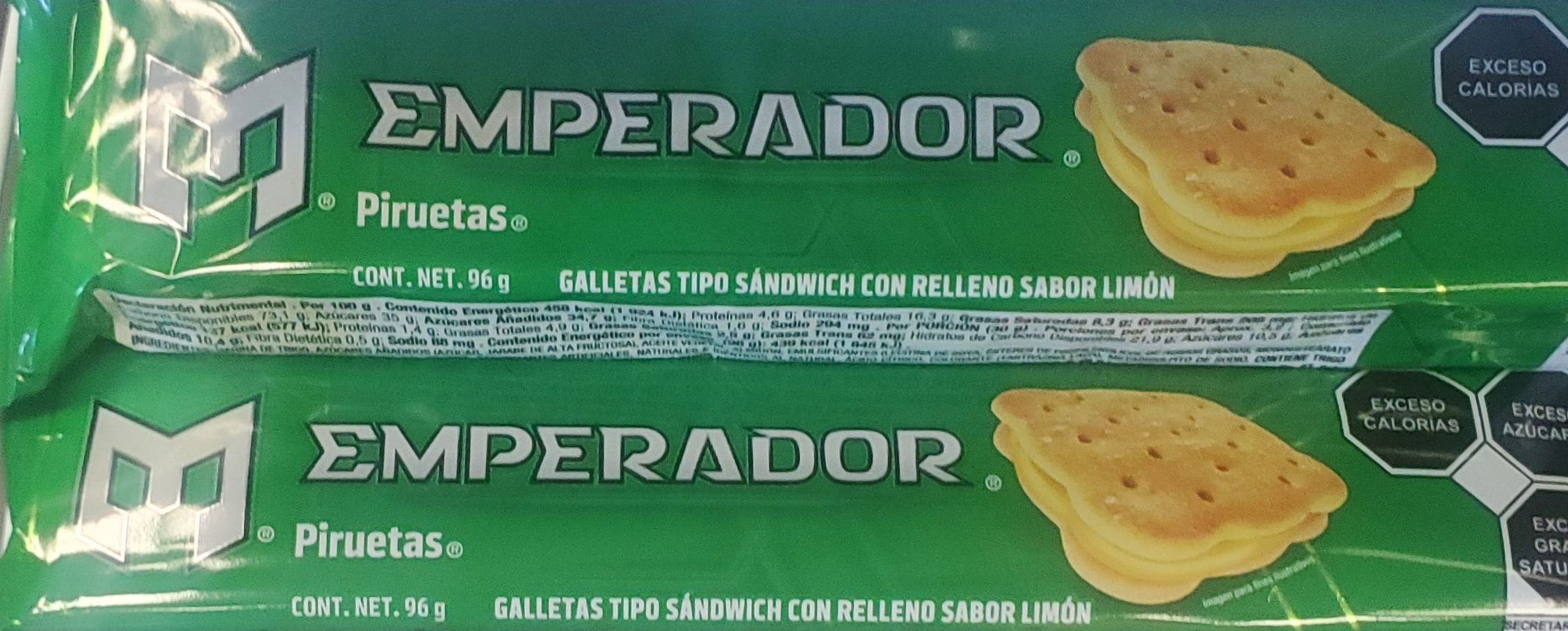 Emperador Galleta  limon 91g